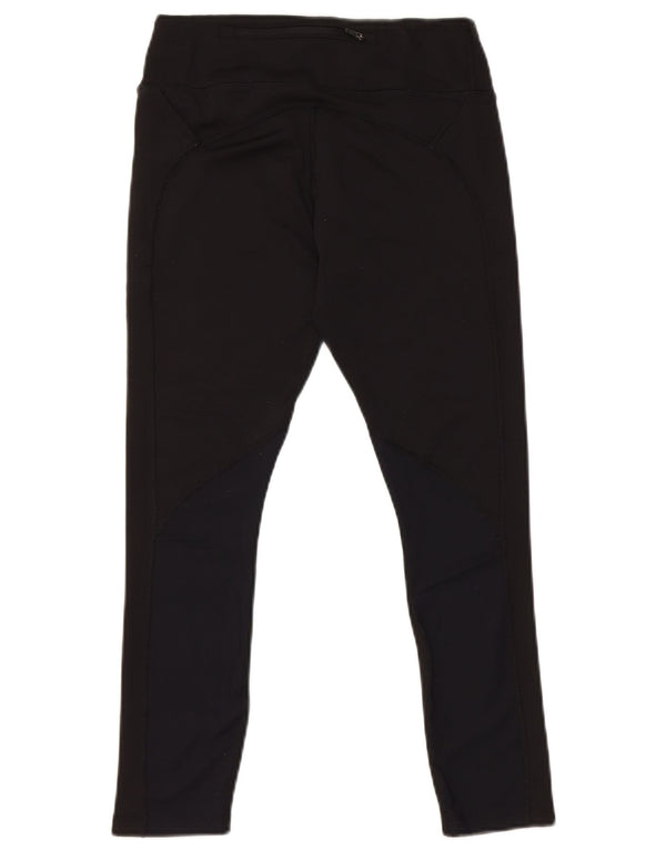 Leggings Nike Dri Fit Crop da donna UK 10 piccoli poliestere nero