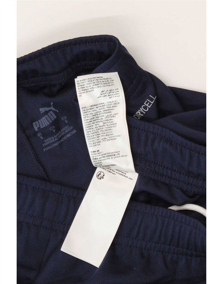 Pantaloncini sportivi da uomo Puma Small blu navy in poliestere