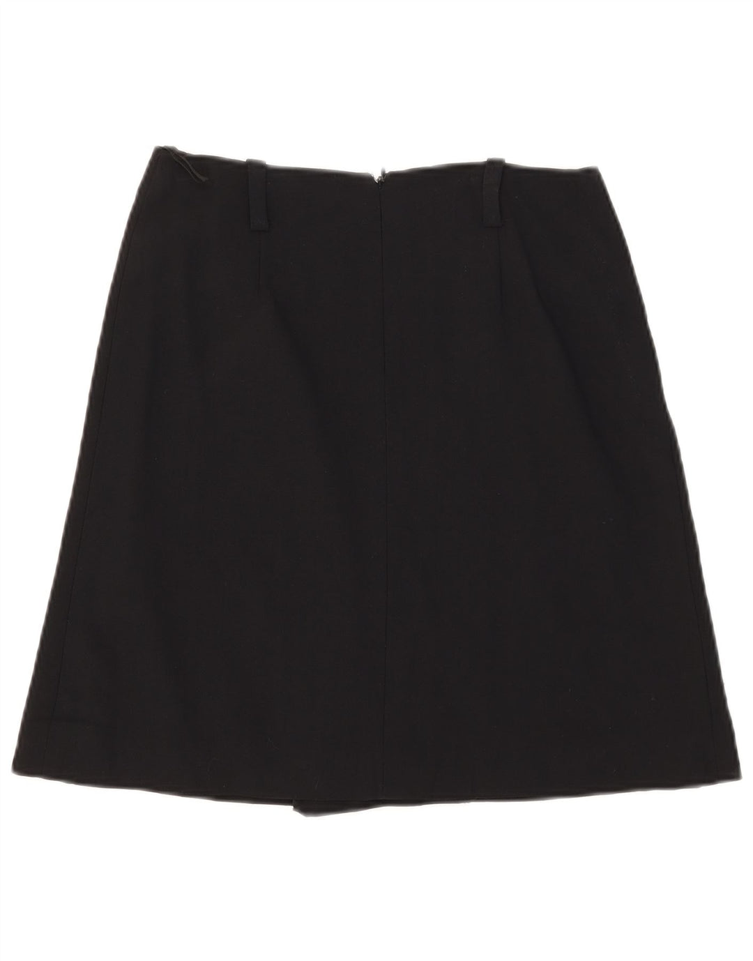 Gonna a trapezio da donna Luisa Spagnoli IT 40 piccola W28 viscosa nera