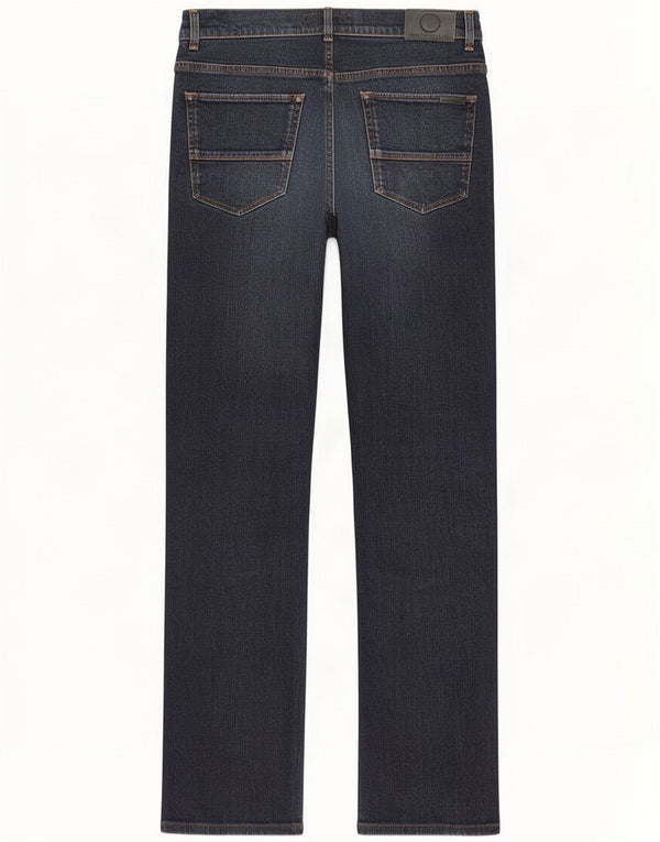 Trussardi Jeans dritti da uomo W36 L32 Blu navy