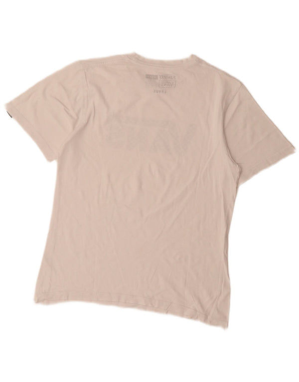 T-shirt grafica da bambino Vans 12-13 anni, taglia grande, in cotone bianco
