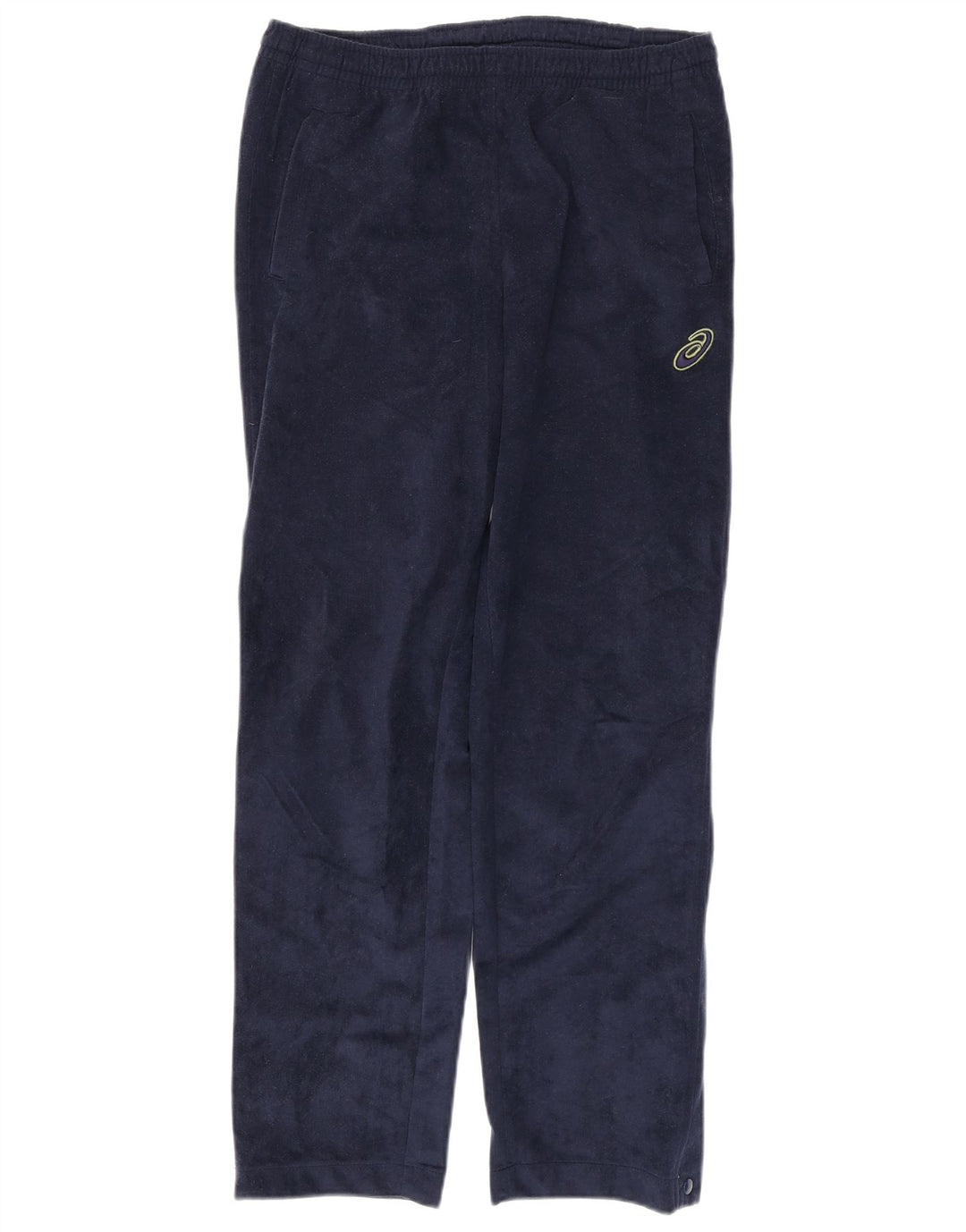 Pantaloni da tuta in velluto da uomo ASICS Small Blu Navy