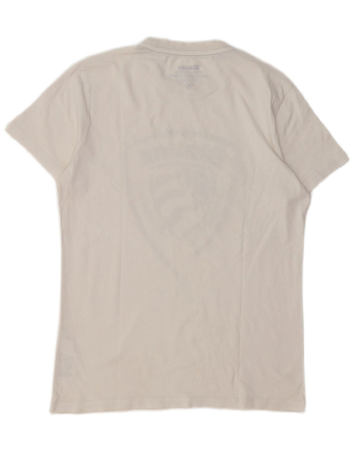 BLAUER T-shirt grafica per ragazzi 13-14 anni in cotone bianco