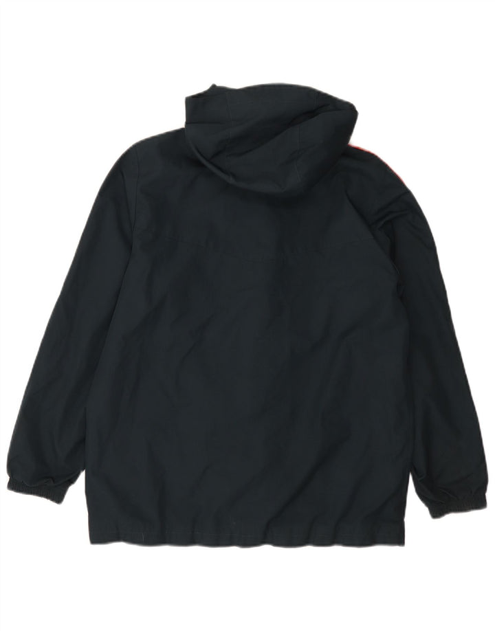 Giacca ADIDAS da ragazzo Munster Rugby con cappuccio tuta 11-12 anni nera