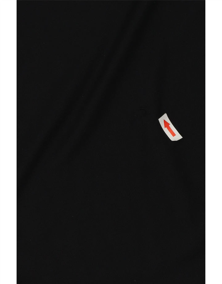 Maglietta Adidas Aeroready da uomo, grande, in poliestere nero