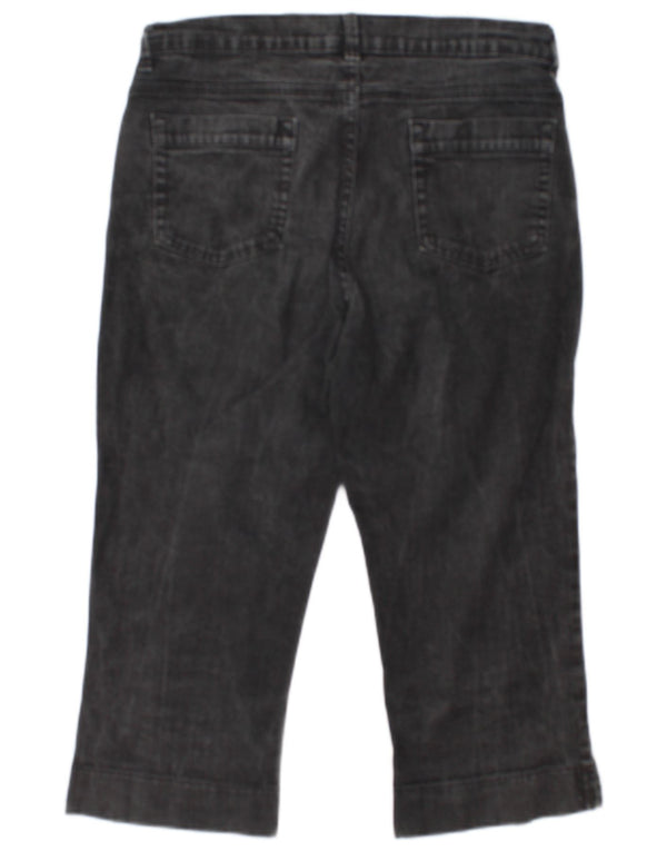 Jeans Capri da donna Marks & Spencer UK 12 medio W30 L19 cotone grigio