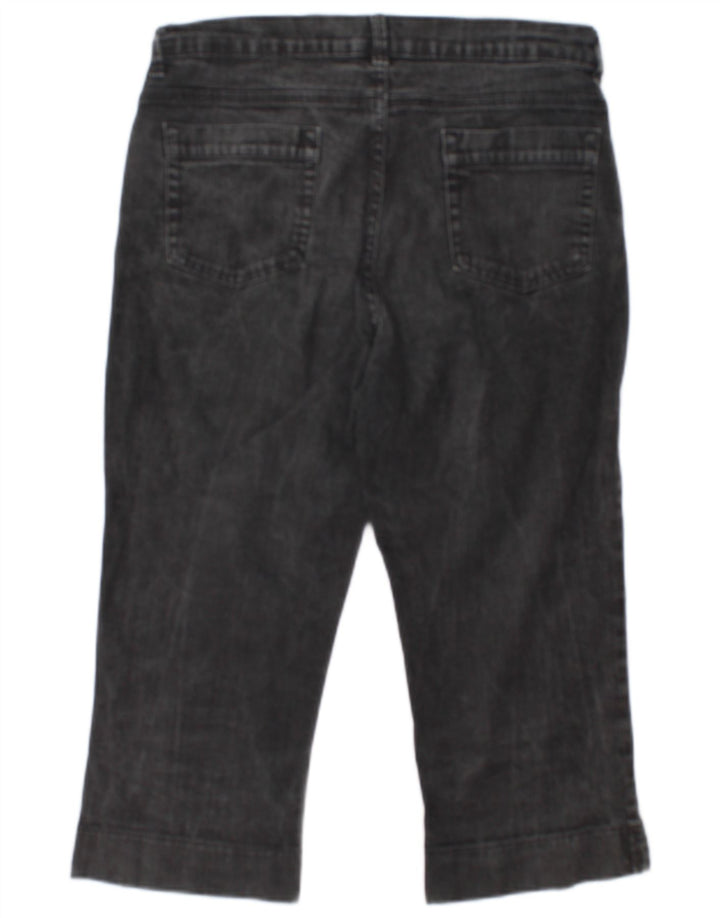 Jeans Capri da donna Marks & Spencer UK 12 medio W30 L19 cotone grigio