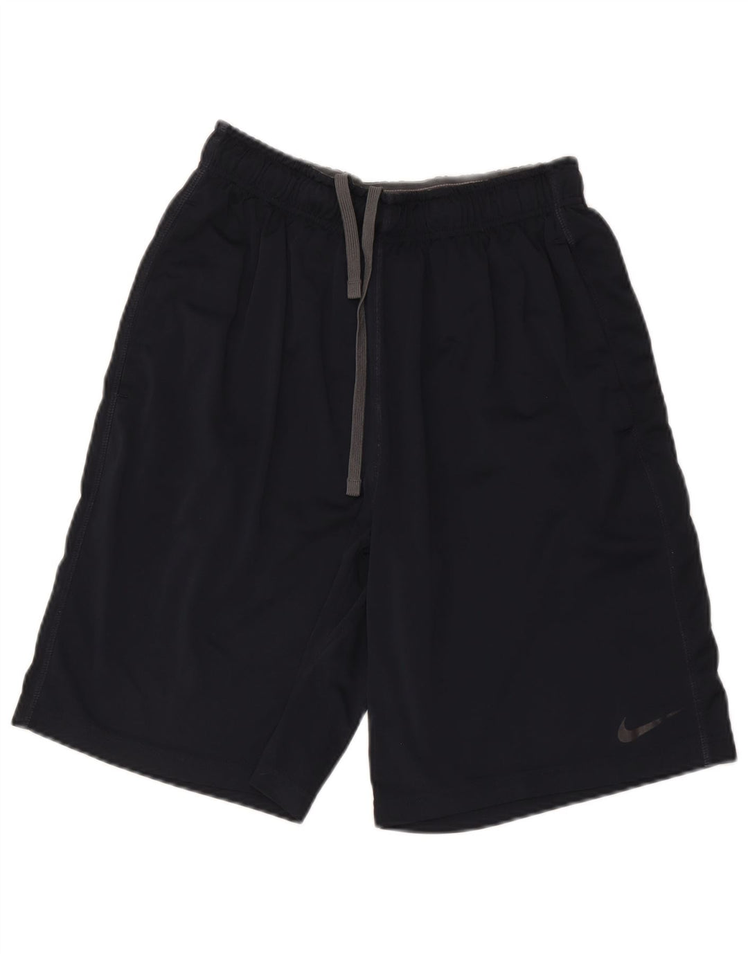 Pantaloncini sportivi Nike da donna Dri Fit UK 14 medio blu navy poliestere