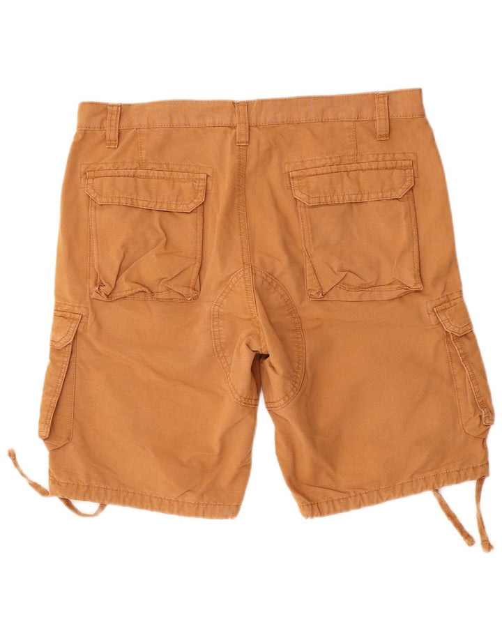 Pantaloncini cargo da uomo Scout medi W32 in cotone marrone