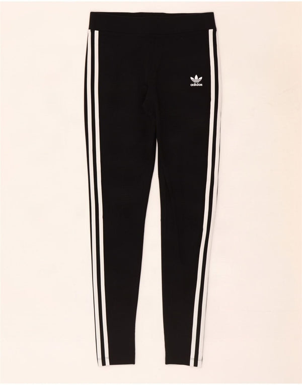 Leggings Adidas da donna UK 8 piccolo cotone nero