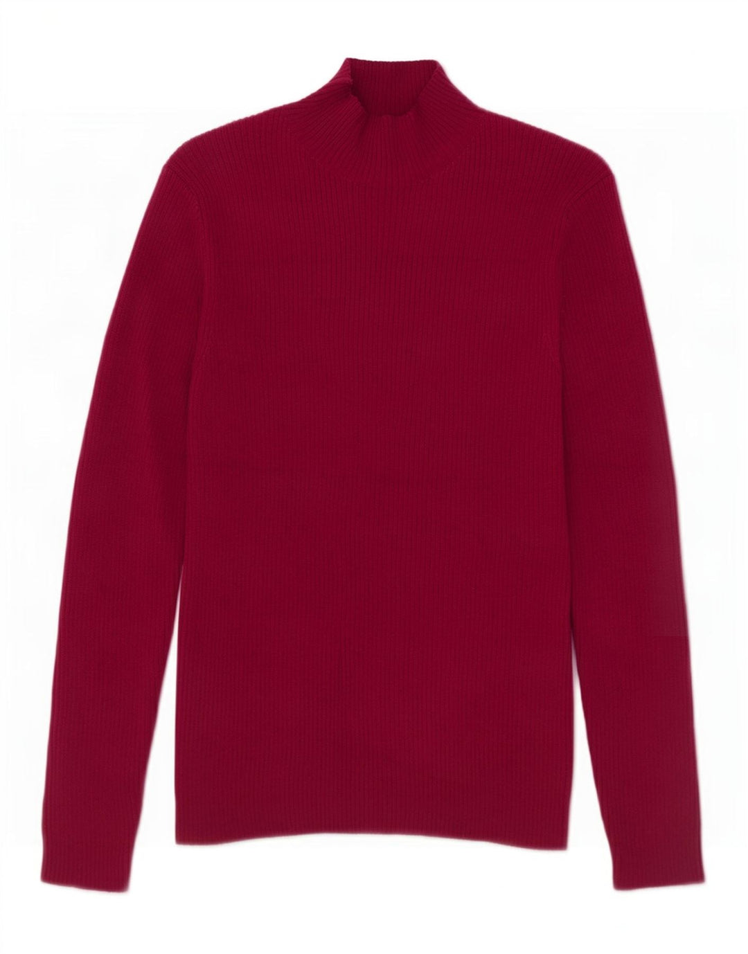 Maglione maglione a collo alto da donna Marks & Spencer UK 14 grande viola