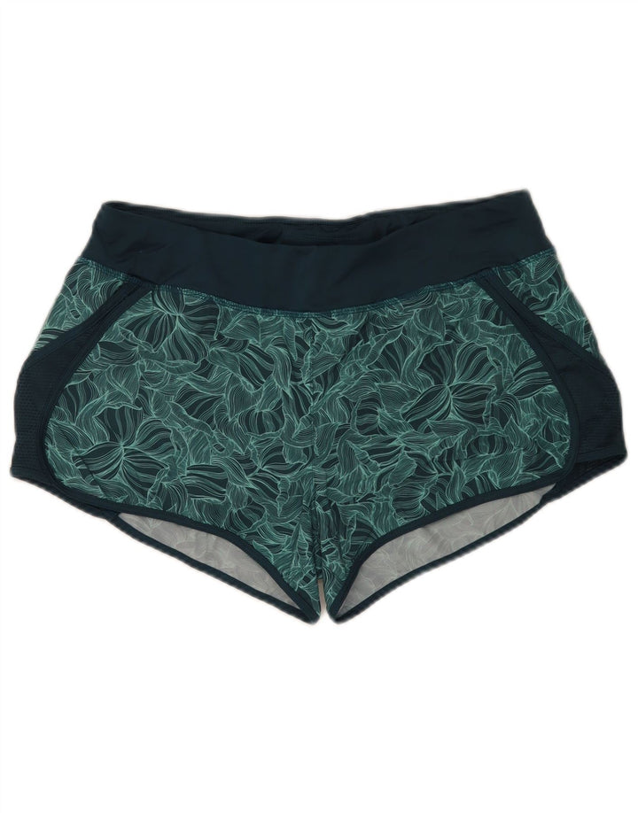 Pantaloncini sportivi da donna con motivo astratto Mountain Warehouse UK 14 Large Verde