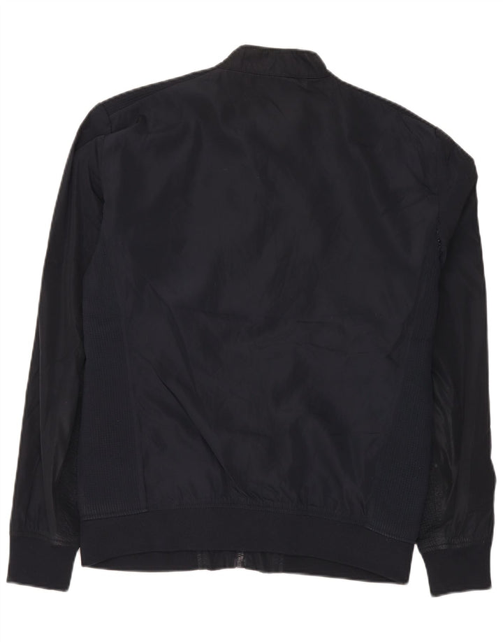 Giubbotto bomber da uomo Zara UK 42 XL poliestere blu navy