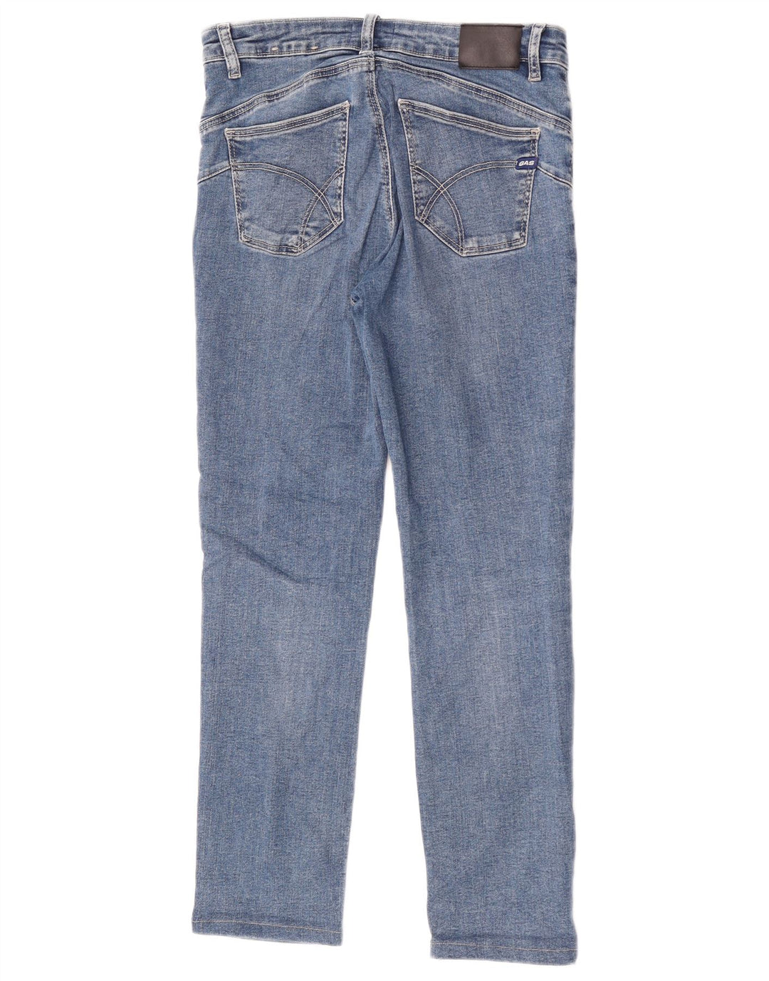 Jeans slim da donna Gas W27 L26 cotone blu