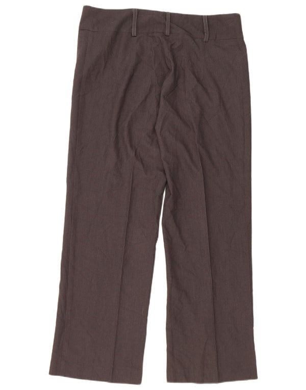 Pantaloni casual dritti da donna Essential US 12 Large W32 L28 Grigi