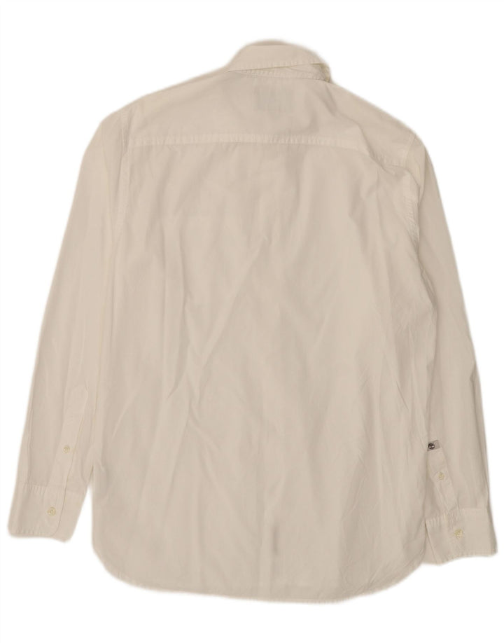 Camicia Timberland da uomo Earthkeepers vestibilità regolare piccola in cotone bianco