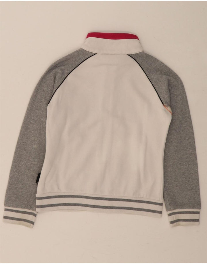 CHAMPION Girls Tracksuit Top Jacket 7-8 Years Small White Colourblock Vintage Champion and Second-Hand Champion from Messina Hembry 