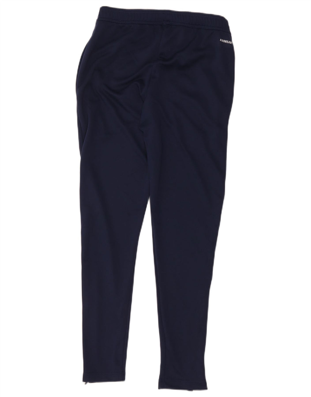 Pantaloni da tuta Adidas Aeroready da uomo piccoli in poliestere blu navy