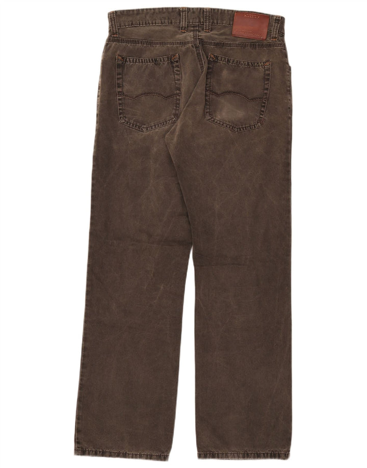 Jeans dritti da uomo Camel Active W33 L32 cotone kaki