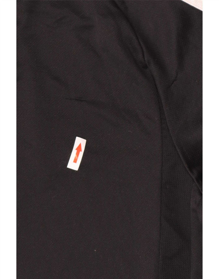 T-shirt Adidas Climacool da uomo piccola piccola in poliestere nero