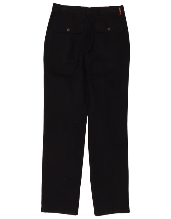 Pantaloni chino dritti da uomo Carrera W33 L33 cotone blu navy