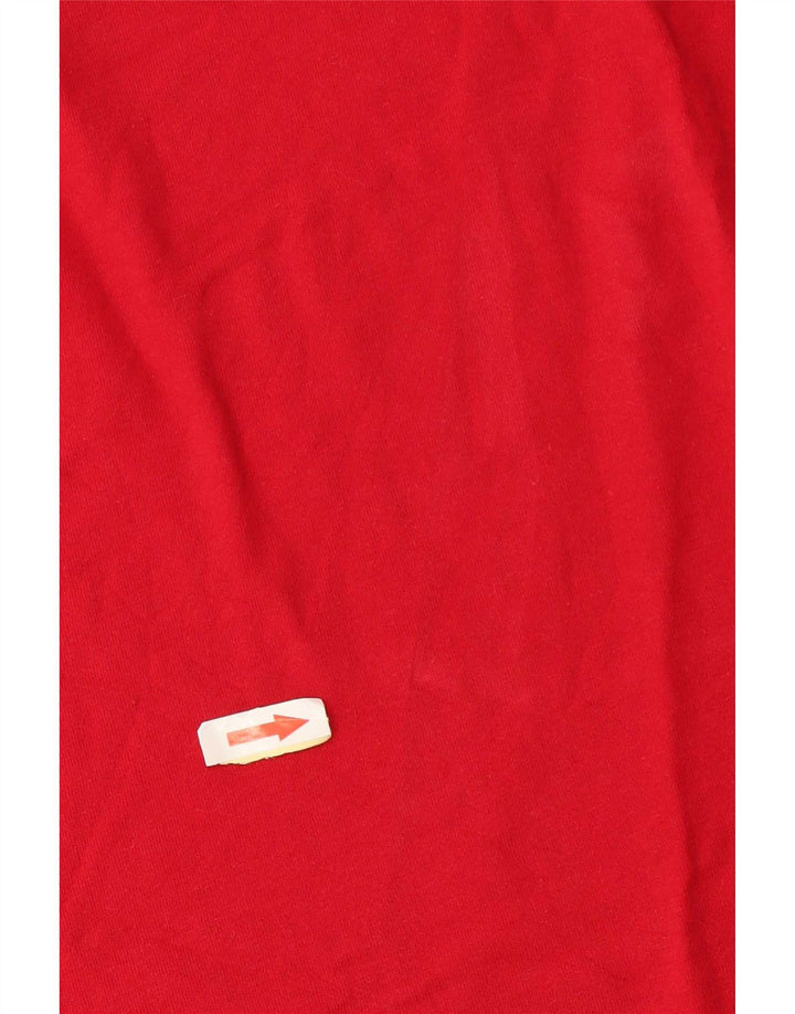T-shirt grafica da uomo Carhartt Top in cotone rosso medio