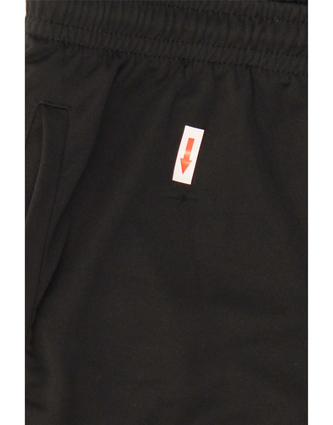 Pantaloni da tuta con grafica Kappa da uomo, poliestere nero medio