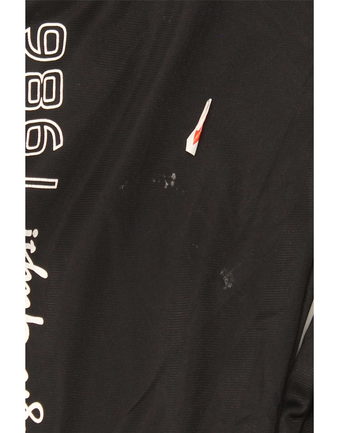 Pantaloni da tuta con grafica da uomo Zio Sam Poliestere nero medio