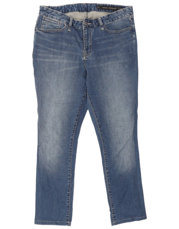 Jeans slim da uomo Armani Exchange W34 L28 cotone blu
