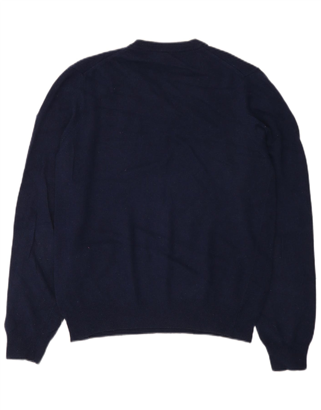 Maglione maglione con scollo a V da donna Colmar UK 14 Lana blu navy media