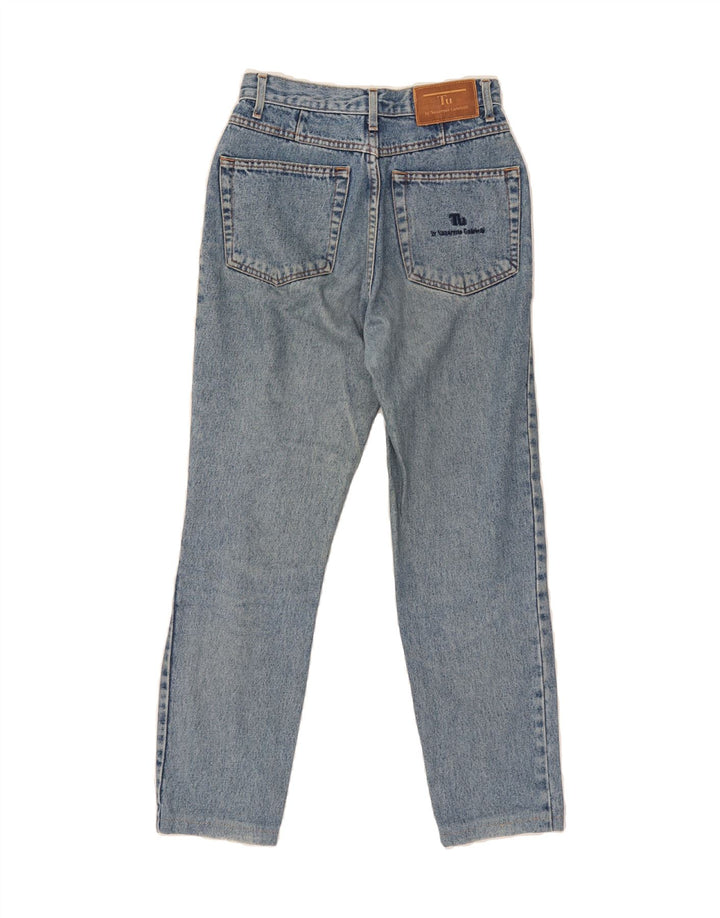 TRUSSARDI Womens Straight Jeans W31 L30 Blue Cotton Vintage Trussardi and Second-Hand Trussardi from Messina Hembry 