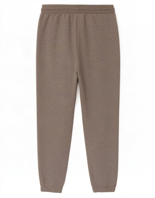 Superdry Womens Tracksuit Trousers Joggers UK 14 Large Grey Flecked Cotton