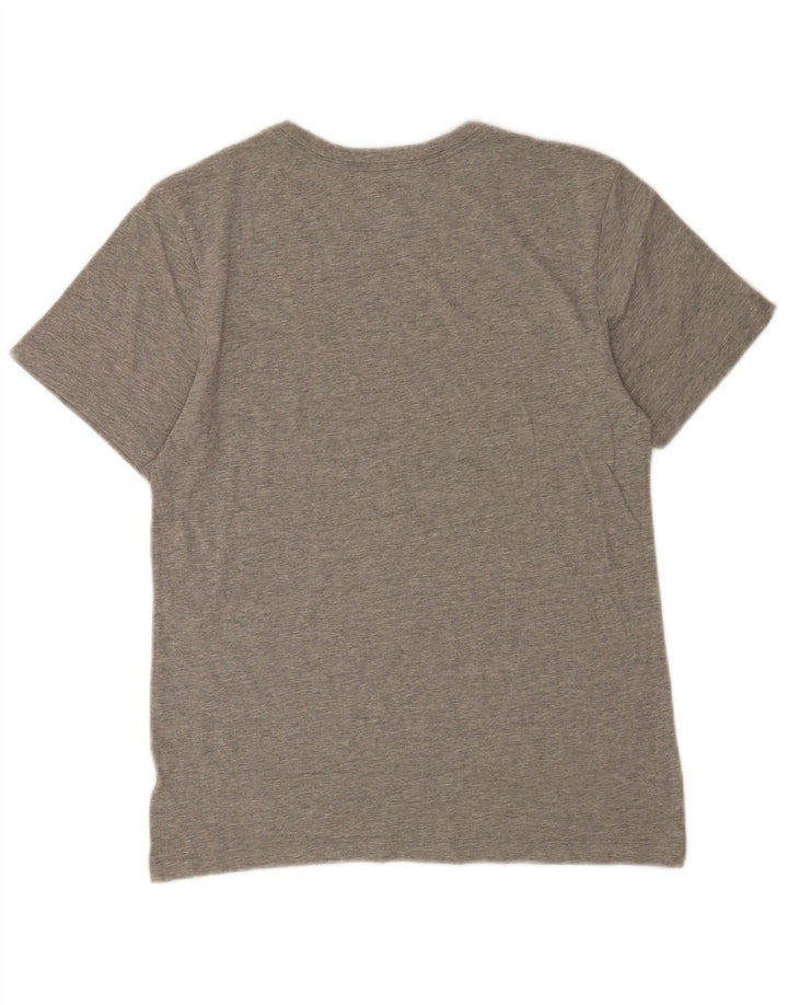 T-shirt grafica da uomo Nike Top piccola grigia chiazzata