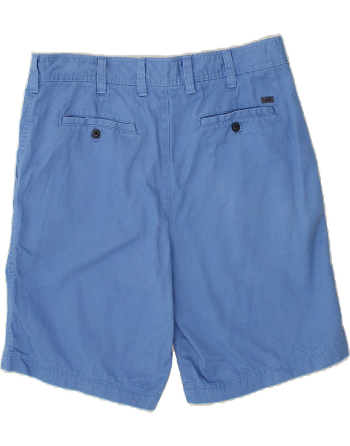 IZOD Mens Chino Shorts W38 XL  Blue Cotton Vintage Izod and Second-Hand Izod from Messina Hembry 