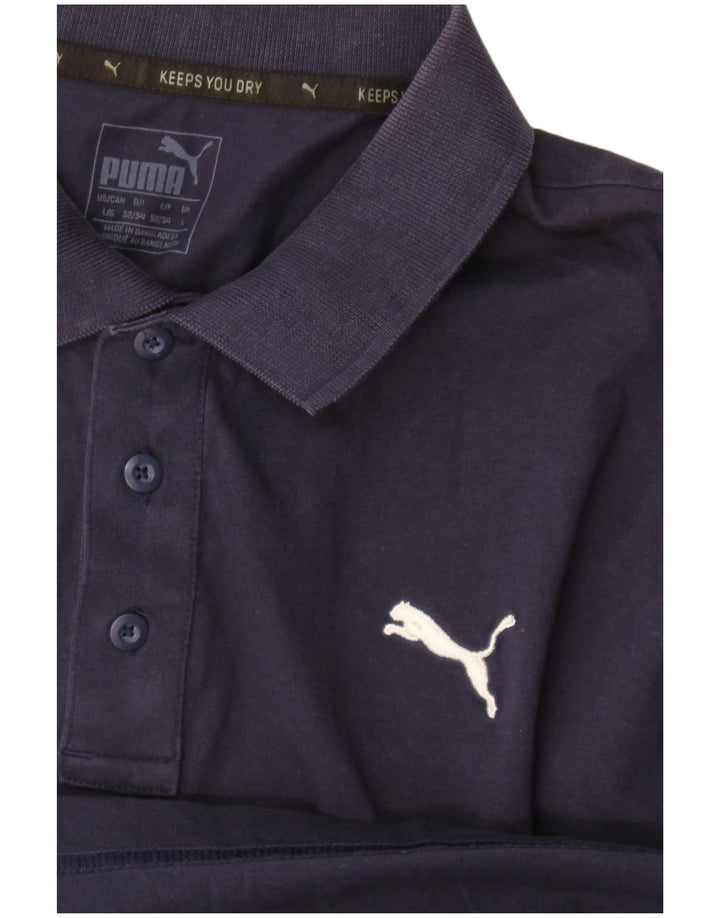 Polo Puma Uomo Large Blu Navy