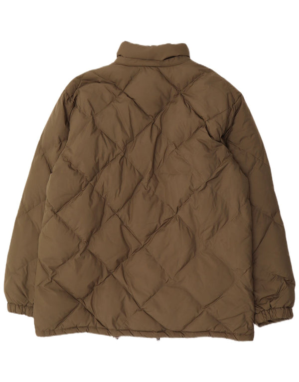 Giacca imbottita da uomo Conte of Florence UK 42 XL Poliestere kaki