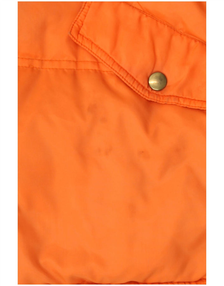 Giacca imbottita da uomo Cacao UK 40 Large Arancione