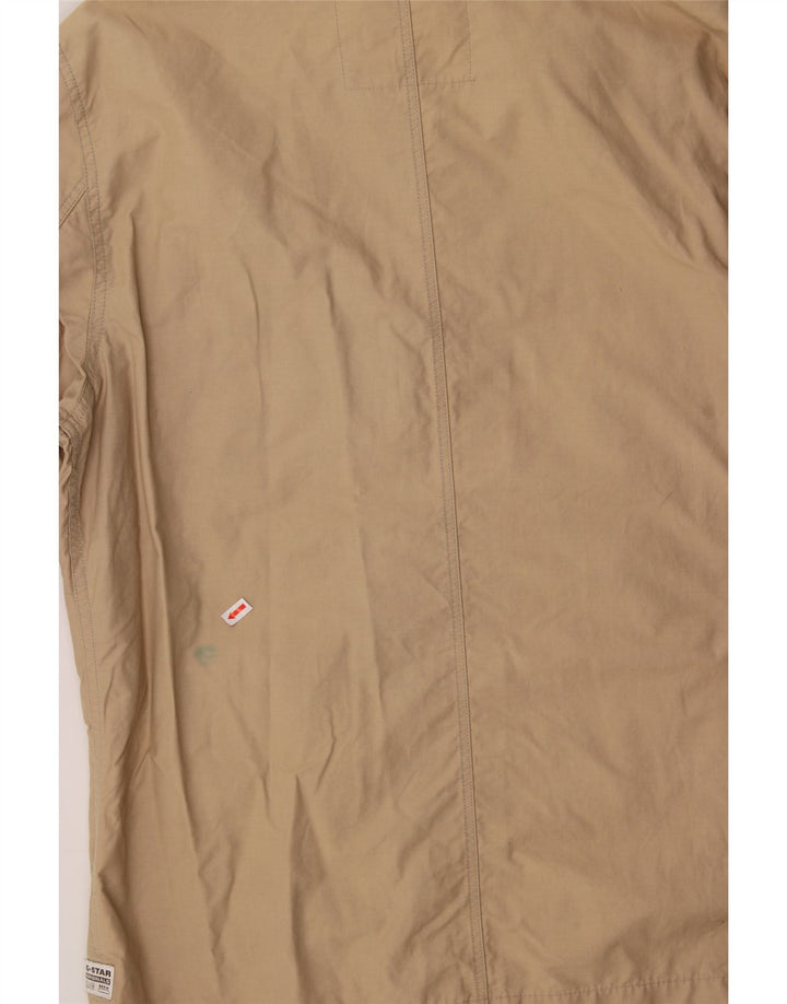 G-STAR Mens Utility Jacket UK 42 XL Beige Cotton Vintage G-Star and Second-Hand G-Star from Messina Hembry 