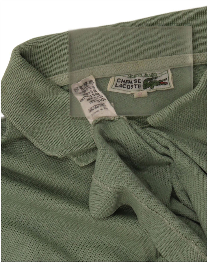 Polo da uomo Lacoste taglia 5 grande in cotone verde