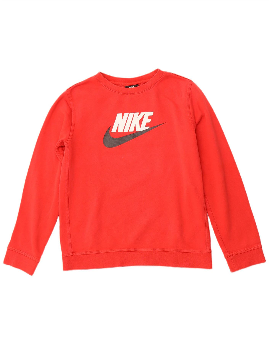 Felpa con grafica NIKE per ragazzi 13-14 anni XL in cotone rosso