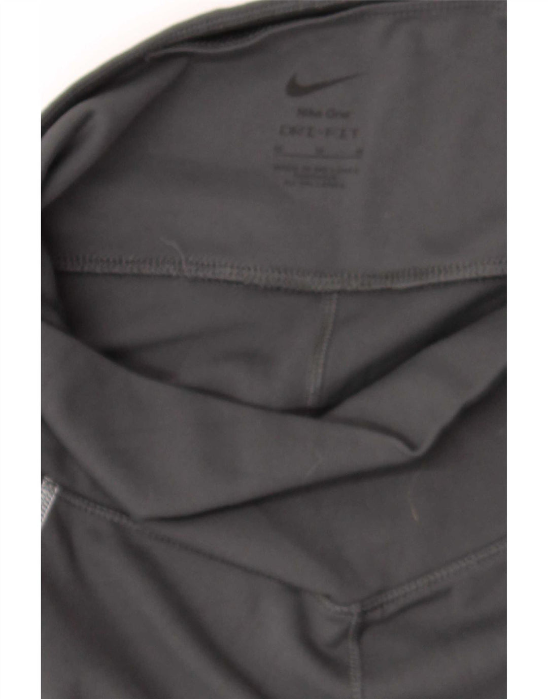 Leggings Nike Dri Fit Crop da donna UK 12 medio nero poliestere