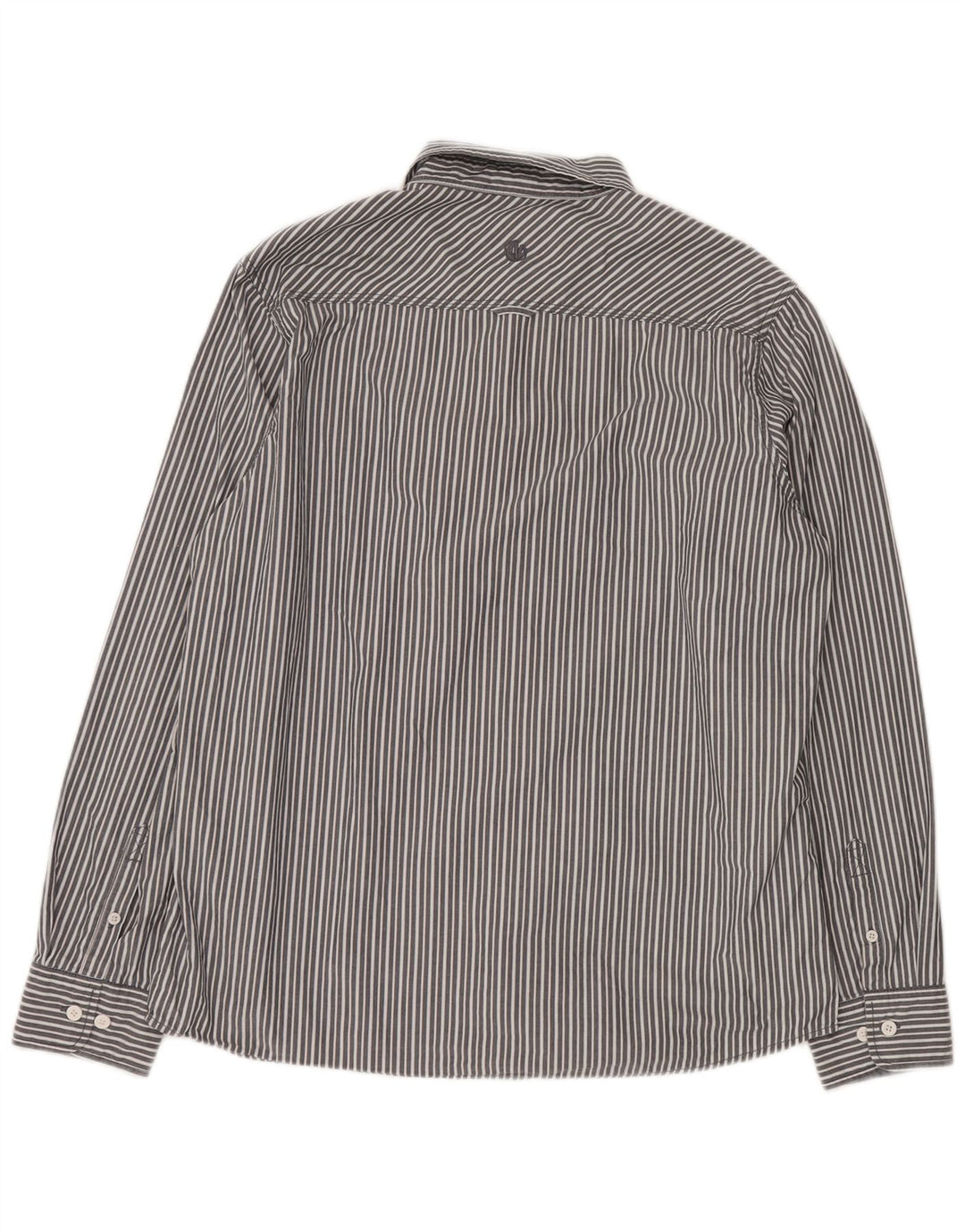 Camicia da uomo FAT FACE XL in cotone gessato grigio