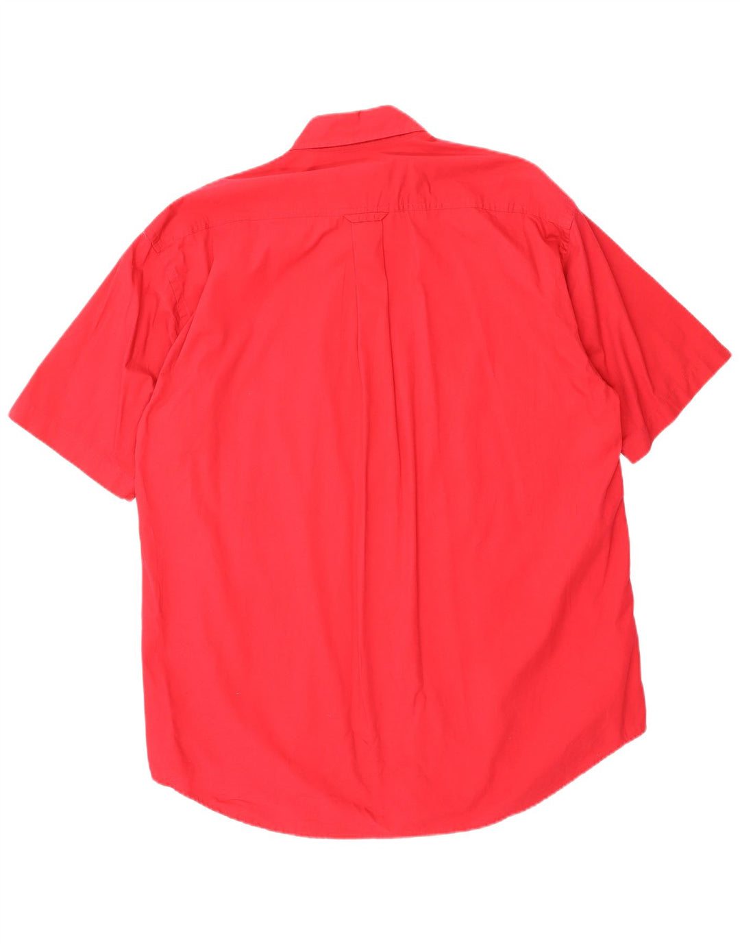 GANT Camicia da uomo a maniche corte vestibilità regolare grande rossa in cotone