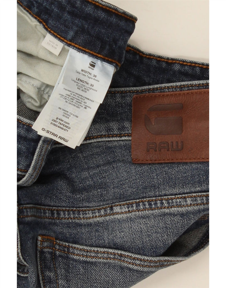 Jeans slim da uomo G-Star W36 L30 cotone blu