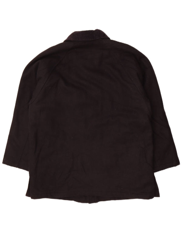 Cappotto Uomo Faciba IT 50 Large Blu Navy Lana