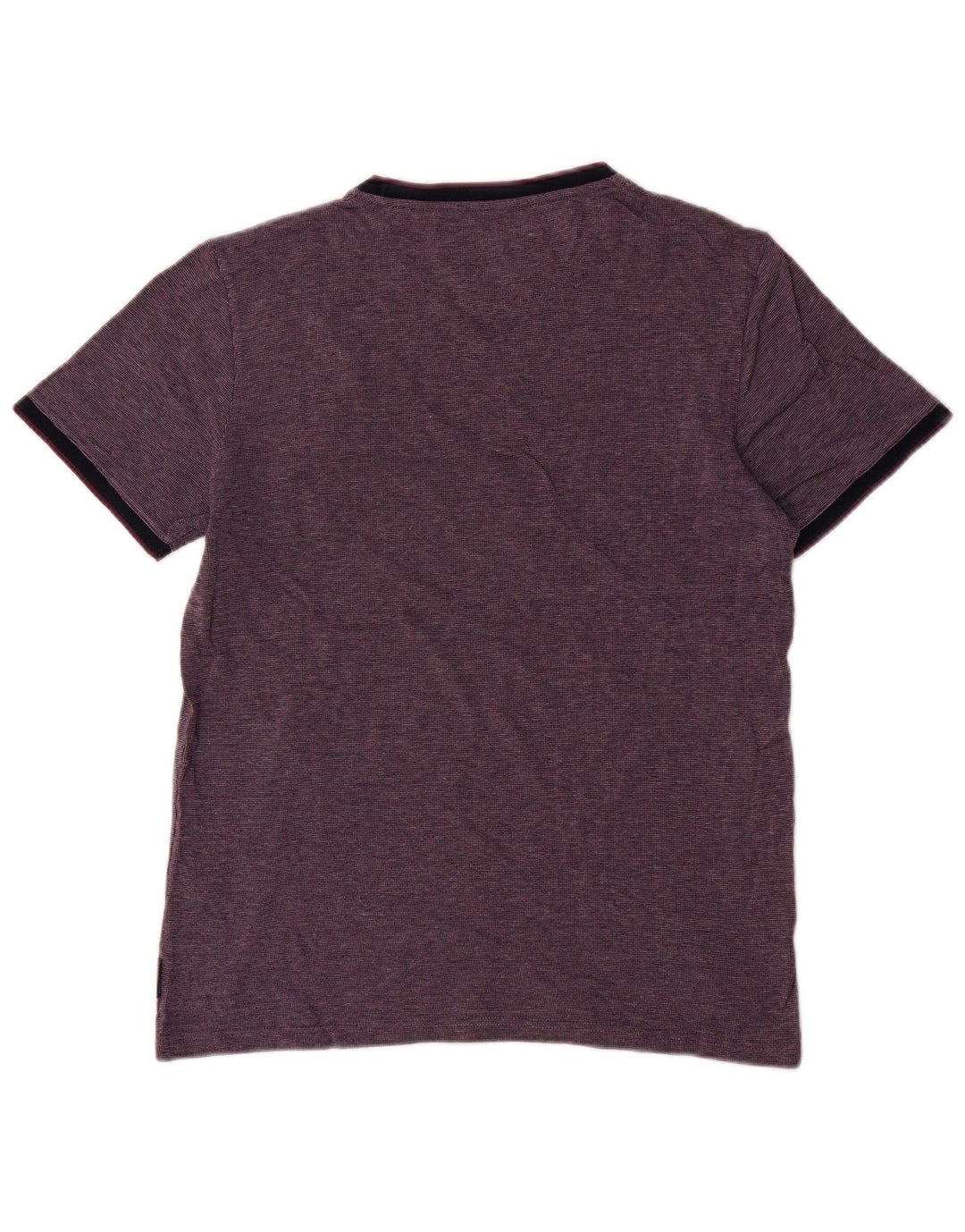 T-shirt da uomo Ted Baker taglia superiore 3 cotone viola medio