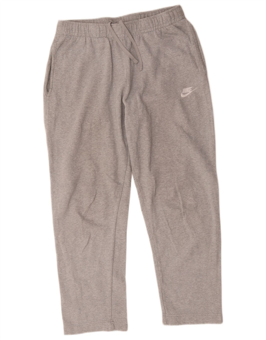 Pantaloni della tuta da donna Nike UK 14 cotone screziato grigio medio
