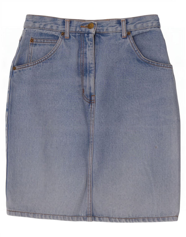 Gonna in denim da donna Jep W26 piccola in cotone blu