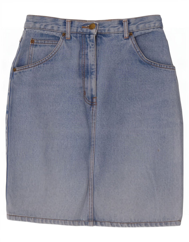 Gonna in denim da donna Jep W26 piccola in cotone blu