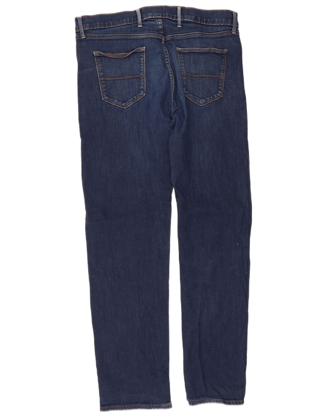Jeans dritti da uomo Marks & Spencer W38 L33 cotone blu